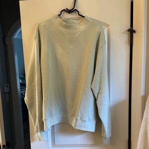 Parke Classic Mockneck in Something Blue- Terrycloth Material L/XL